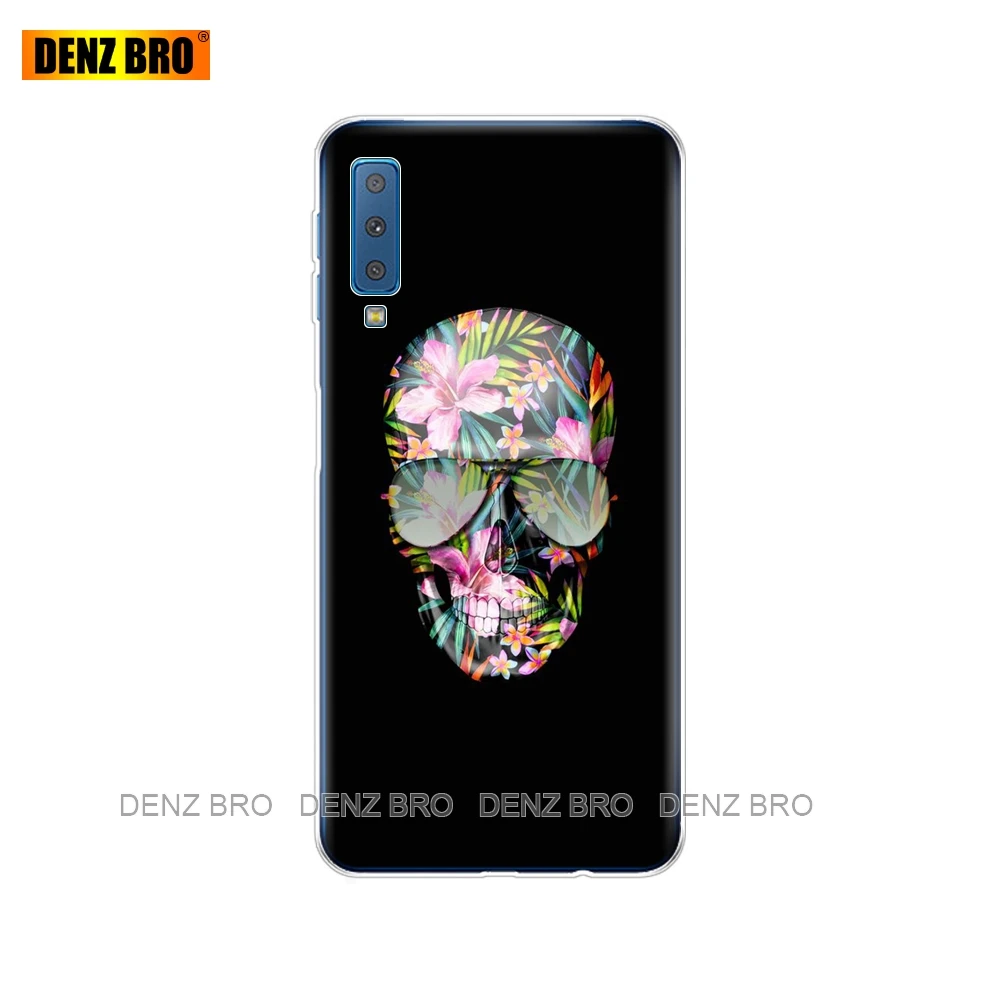 61794 Силиконовый чехол-накладка для samsung Galaxy A7 с красочным принтом для samsung A7 A750 A750F 6,0 дюймов - Цвет: 61794