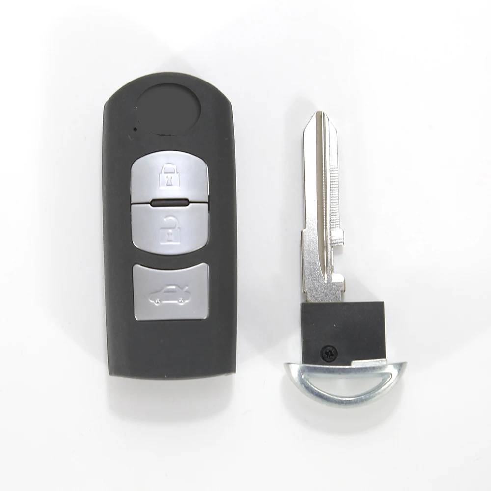 Lockartist умный дистанционный ключ 3 кнопки 434 МГц с HITAG/PROChip для Mazda Axela и для Mazda Atenza вставленный Ключ