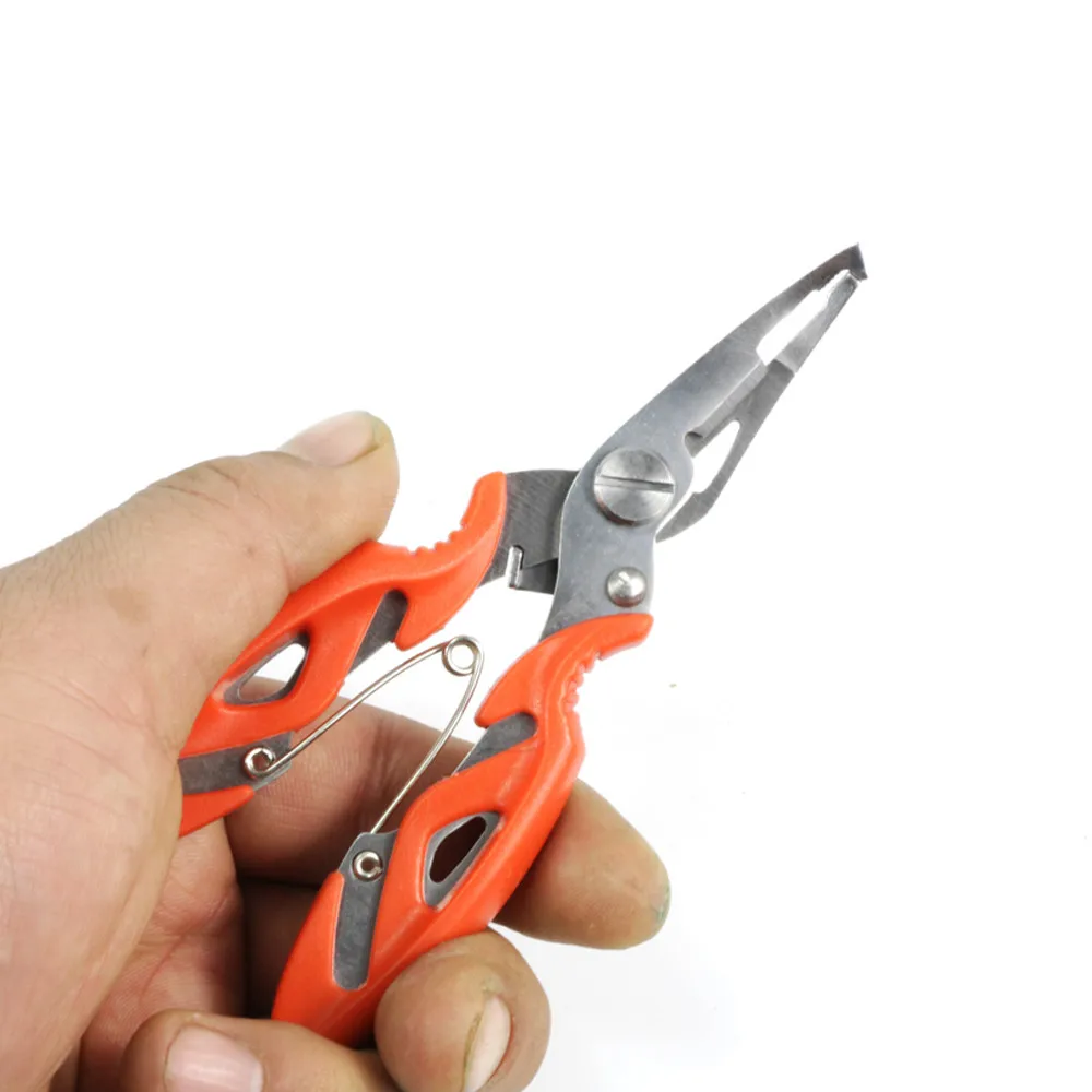 Новинка, 1 шт., 3 цвета, высококачественные рыболовные плоскогубцы из нержавеющей стали, ножницы, резак, инструмент для удаления крючков, снасти, наборы для приманки, аксессуары