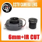 6 мм 1080P HD объектив + ИК-оборудование M12 для Full HD CCTV камеры MTV крепление бесплатная доставка