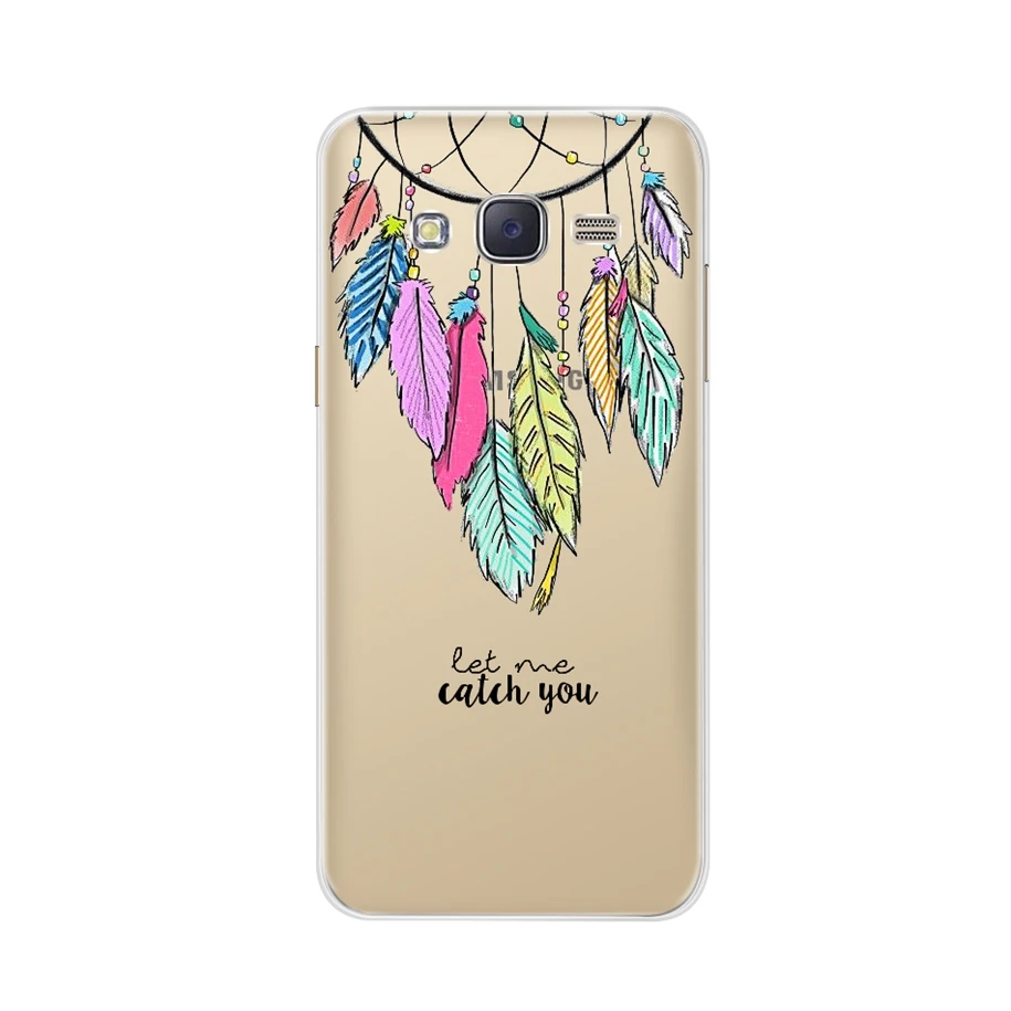 Темно-фиолетовый 5," мягкие ТПУ чехлы с цветами для samsung Galaxy J3 чехол для J320 J320F J320M с рисунком бампер для samsung J3 J330 чехол - Цвет: Темно-фиолетовый