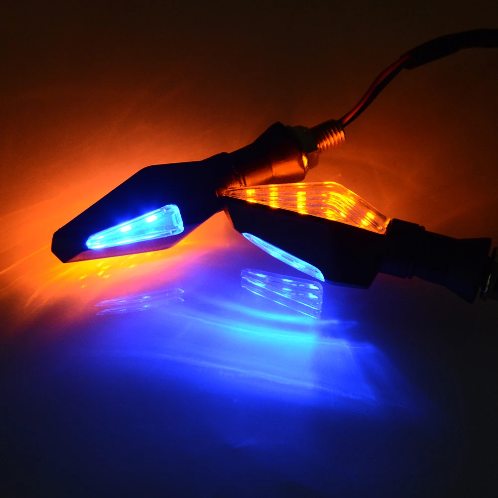 Универсальный пластиковый указатель поворота в форме стрелы для мотоцикла