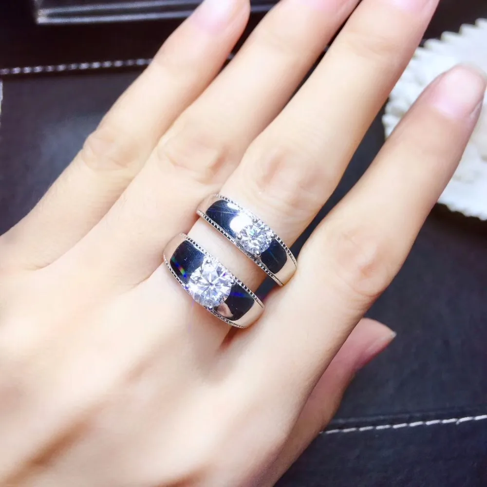 Moissanite твердость 0.5ct 9 3 алмазные заменители могут быть протестированы