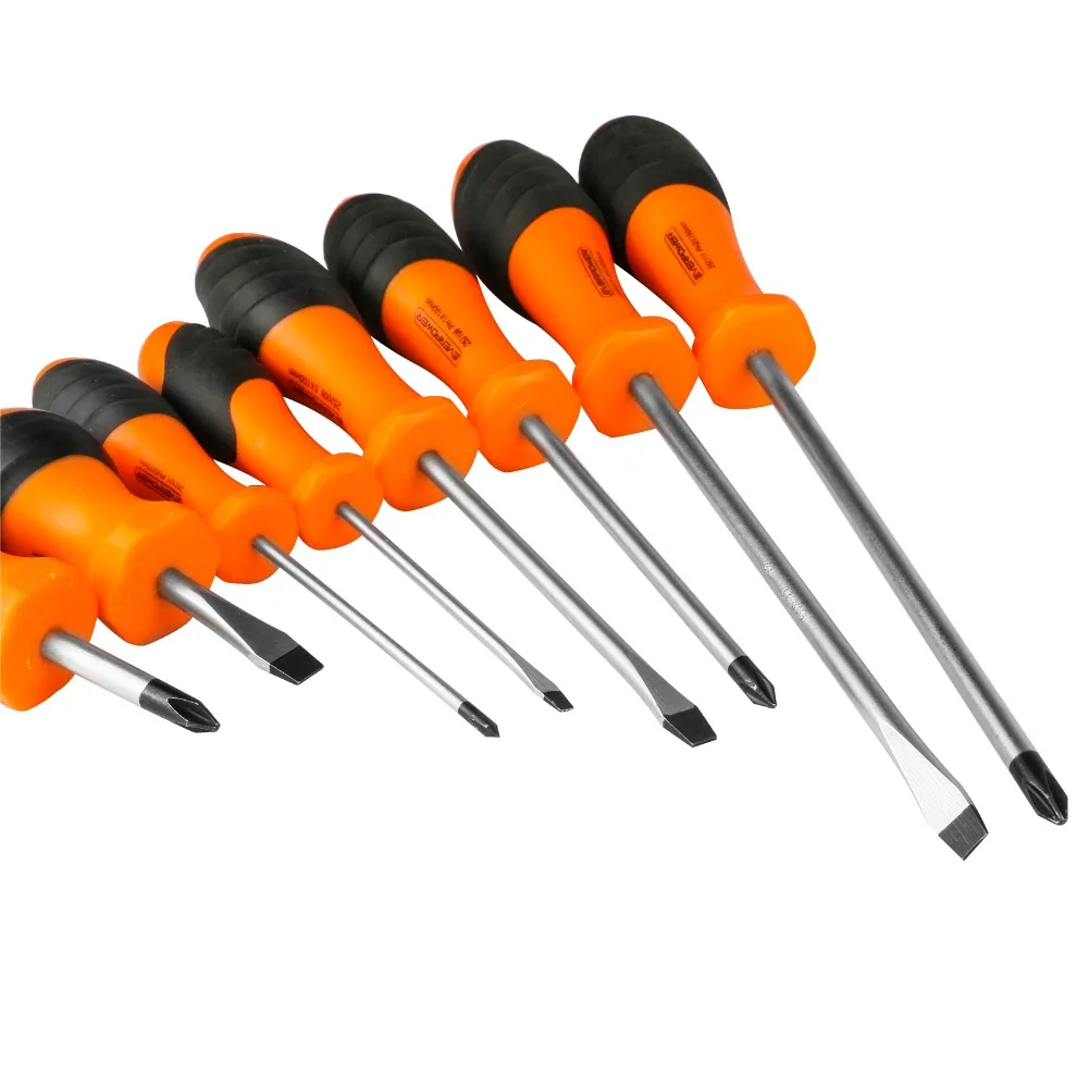EVERPOWER 8 IN 1 Bits For Screwdriver Phillips Magnetic Screw Driver Set Tool Industrial Level Chrome-vanadium with Carry Bag |