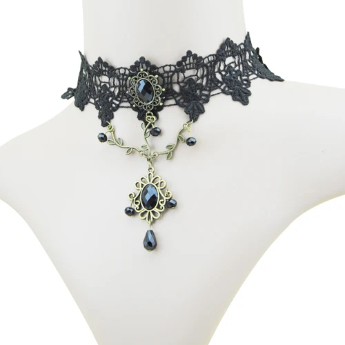 Ls074 European Short Necklace To Restore Ancient Ways Gothic Paris Act The Role Ofing Is Tasted A Halloween Party | Украшения и