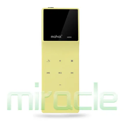Махди M260 неразрушающего HiFi player bluetooth clip Sport MP4 Walkman слушать плеер функцию радио
