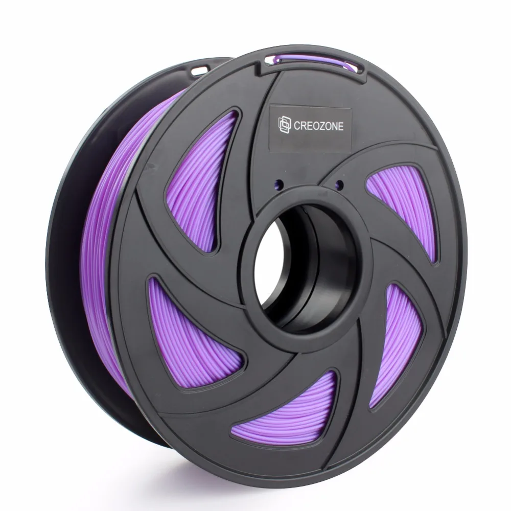 Нить CREOZONE PLA 1 75 мм кг пластик для 3d печати материалы фиолетового цвета|pla filament 1.75mm