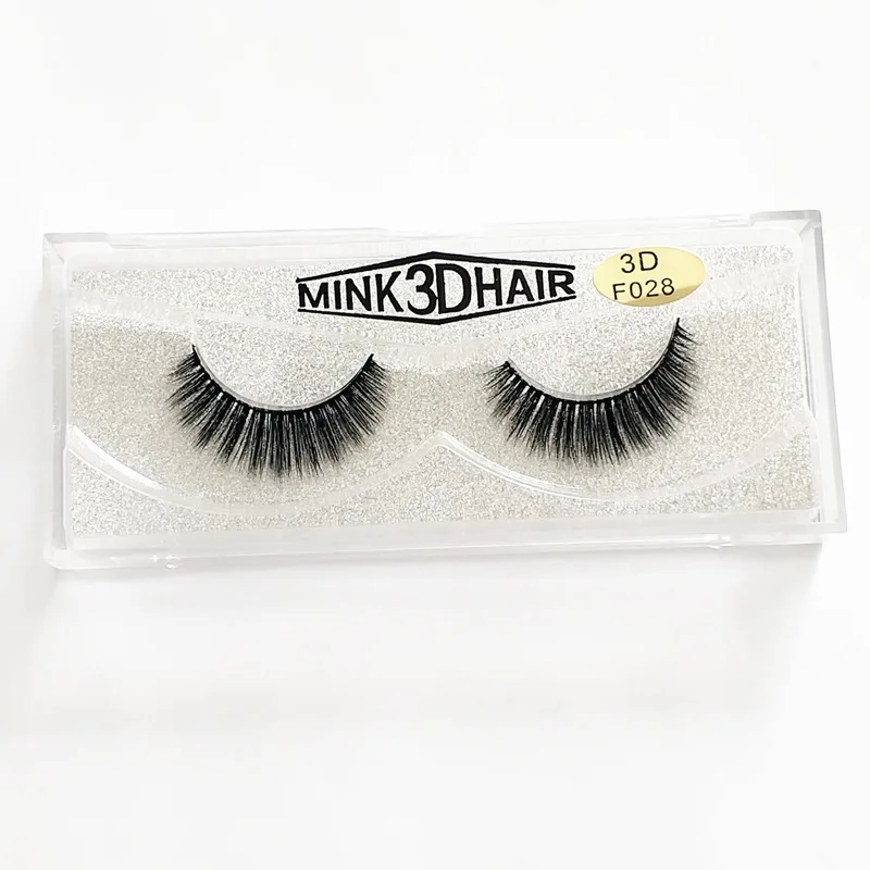 1 пара натуральные накладные ресницы искусственные длинные Макияж 3d норковые