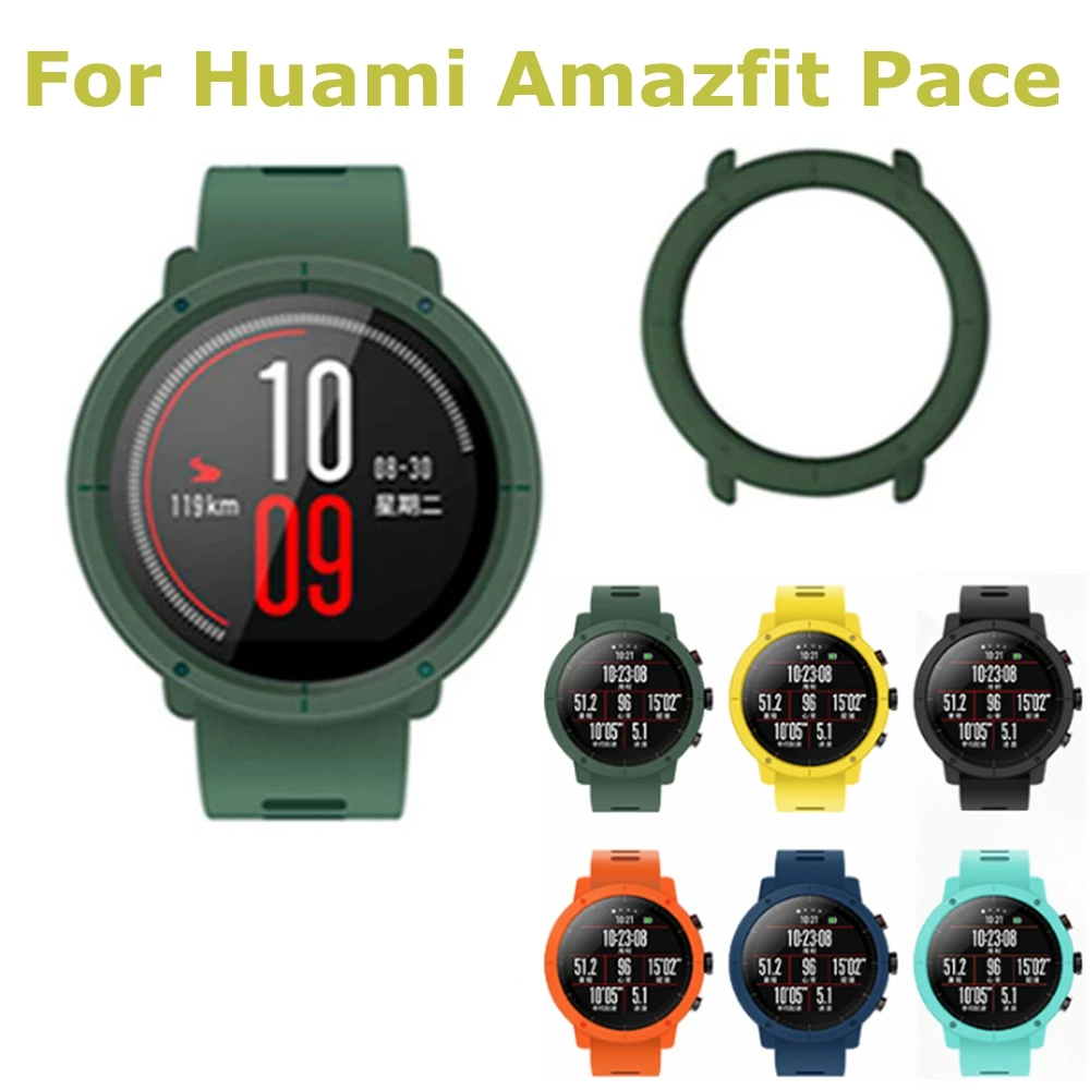 Чехлы для смарт часов Xiaomi Huami Amazfit Pace защитный чехол ПК бампер 2 аксессуары умных