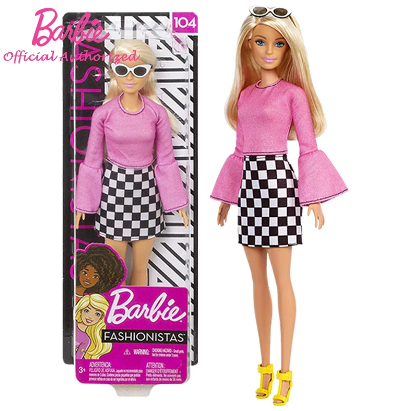 Фото Барби Модницы куклы оригинальные с блонд харие одеваются игрушка на день