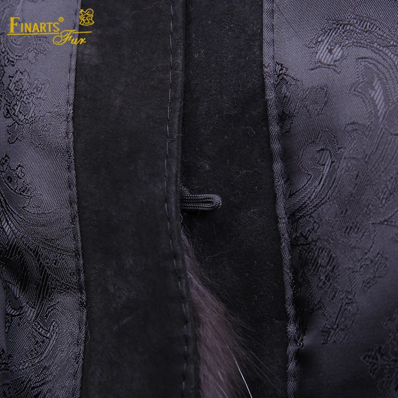 Натуральная Мех животных Для женщин короткие Пальто для будущих мам натуральным