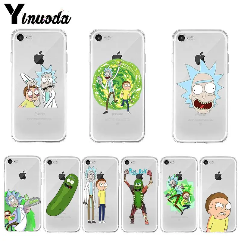 Yinuoda Rick and morty новый высококачественный разноцветный Роскошный чехол для телефона