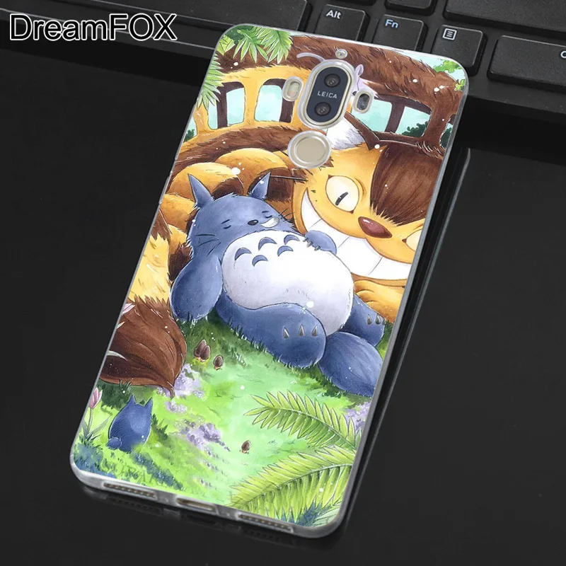 DREAMFOX L537 My Neighbor Totoro Soft TPU Silicone Case Cover For Huawei Mate Nova 2 9 10 20 30 Lite Pro Plus |