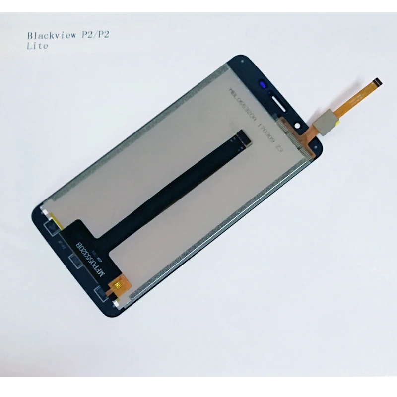 Для Blackview P2/P2 Lite ЖК-дисплей+ TP кодирующий преобразователь сенсорного экрана в сборе 5," протестированная панель дигитайзера замена