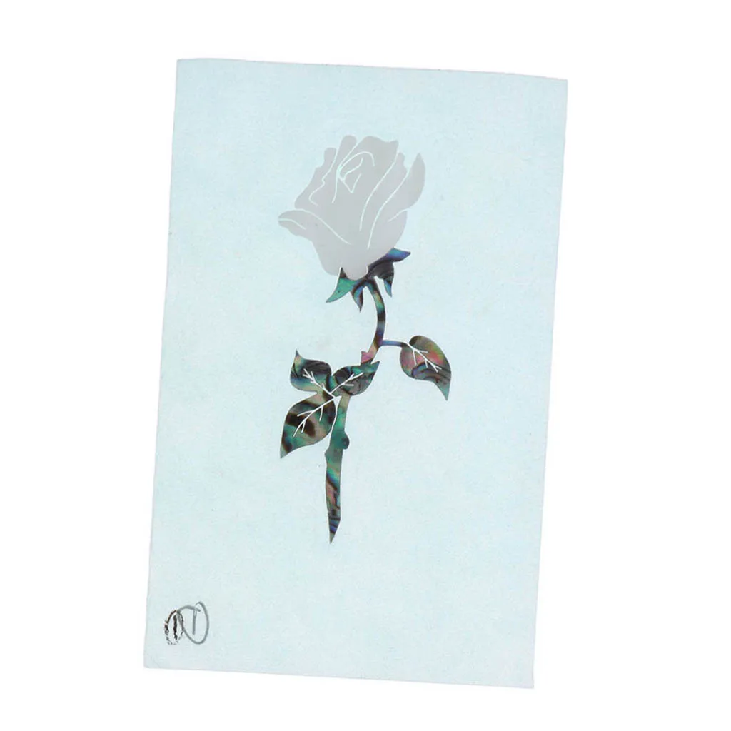 a Guitar Inlay Sticker Headstock Decal for Acoustic Classical Electric Guitar Parts - Цвет: a