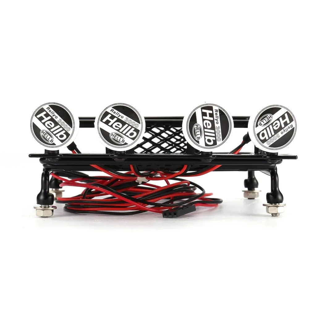 Универсальный Большой Багажник на крыше перевозчика и 4 квадратный светодиодный