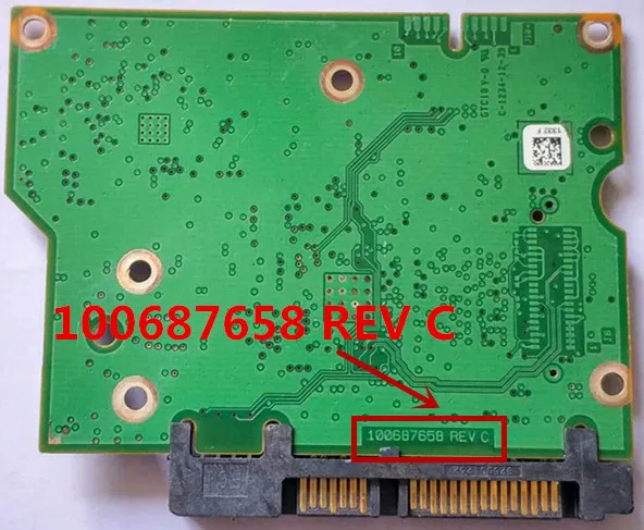 Печатная плата печатной платы 100687658 для Seagate 3 5 SATA размеры возраста от 1/2 T/3t