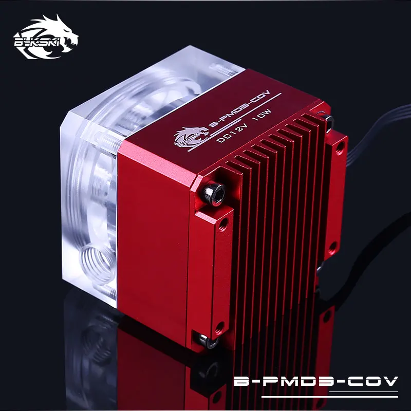 Bykski B-PMD3-COV PWM водяного охлаждения 15 Вт 600л/ч DDC насос Наборы с светодиодный свет варианты нескольких цветов