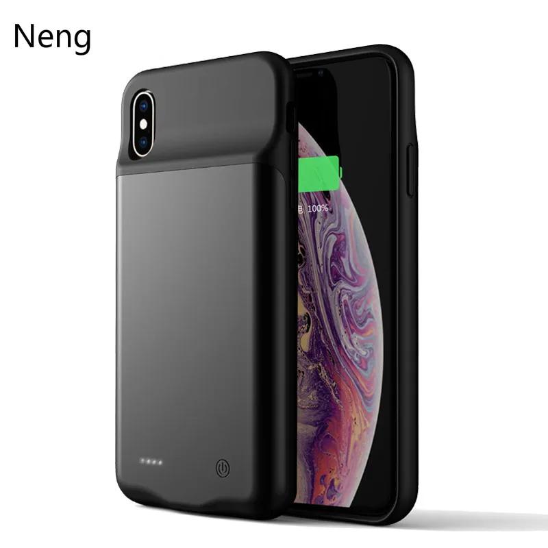 NENG 3200 мАч для iphone X Xs аудио зарядка ультра тонкий ударопрочный Аккумулятор Чехол