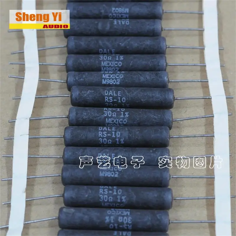 

Original new 100% wire winding resistance RS-10 30R 30Ohm 10W 1% (Inductor)