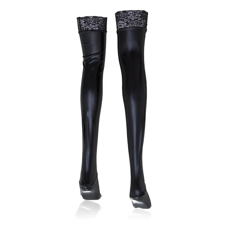 S-XL, кружевные штаны,, черные носки, чулки, женское нижнее белье, сексуальные женские высокие чулки с кружевным верхом и силиконовым ремешком