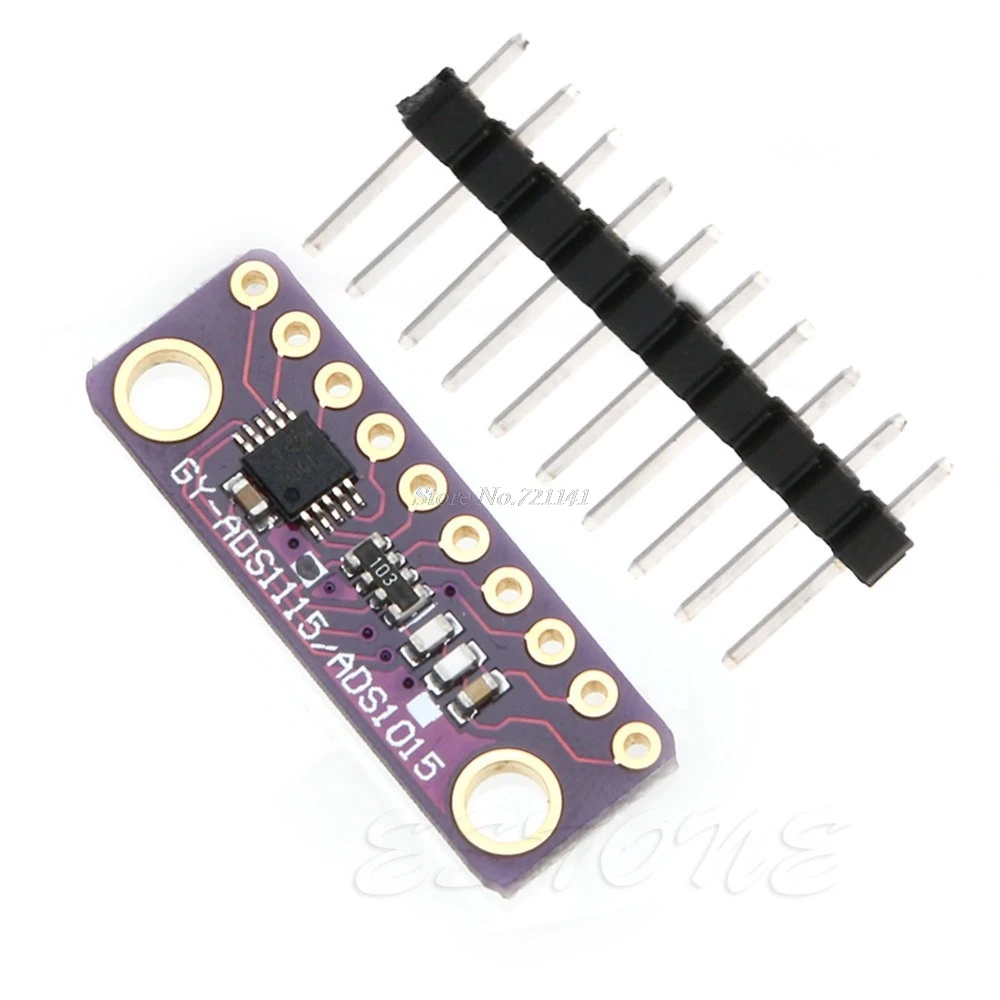 16 бит I2C ADS1115 модуль ADC 4 канала с усилителем Pro интегральные схемы Прямая поставка |