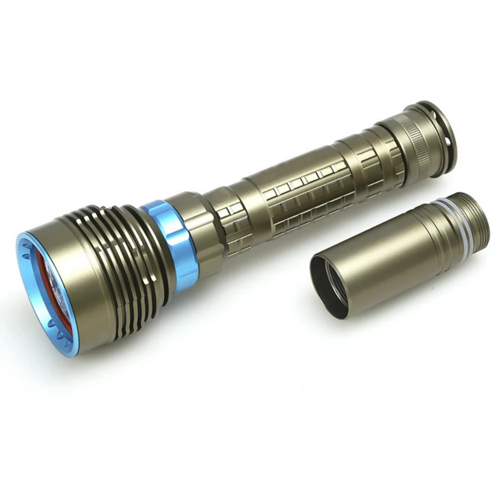 10000LM ультра яркий 7 x CREE T6/L2 светодиодный фонарик Дайвинг подводный водонепроницаемый фонарь для Пеший Туризм обрушения Охота