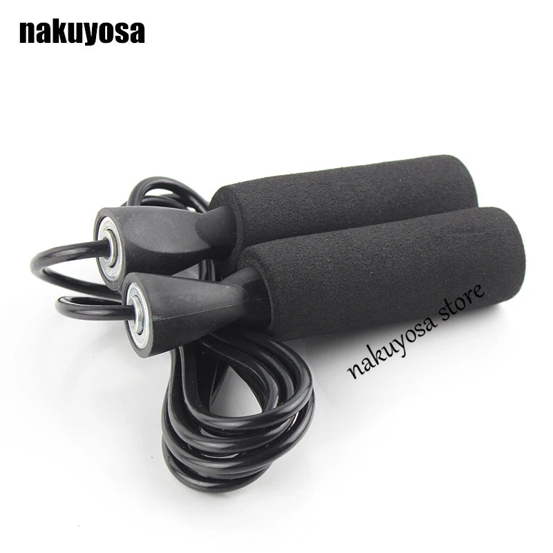 3 м ПВХ + губка скоростной Скакалка настраиваемый для тренажерного зала похудение