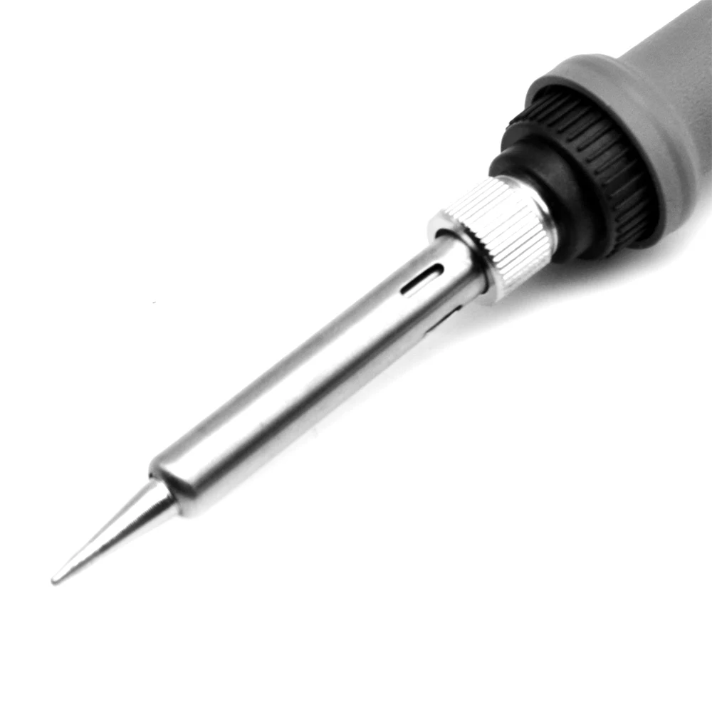 Паяльник с регулируемой температурой и 5 наконечниками 220 В 60 Вт|iron eu plug|soldering iron