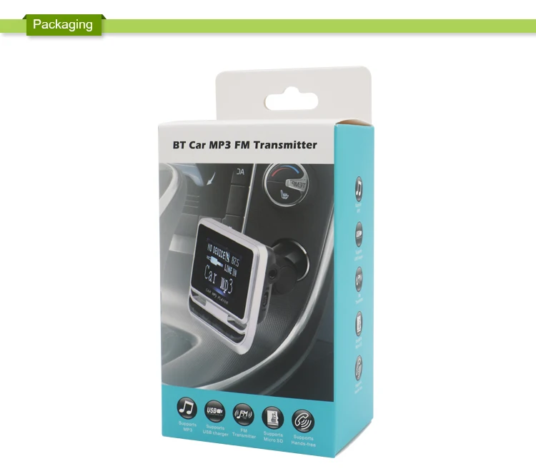 USB зарядное устройство fm-передатчик FM12B автомобильный комплект Bluetooth беспроводной Авто Bluetooth Mp3 плеер для iPhone SE 7 7Plus 6 6S и Android