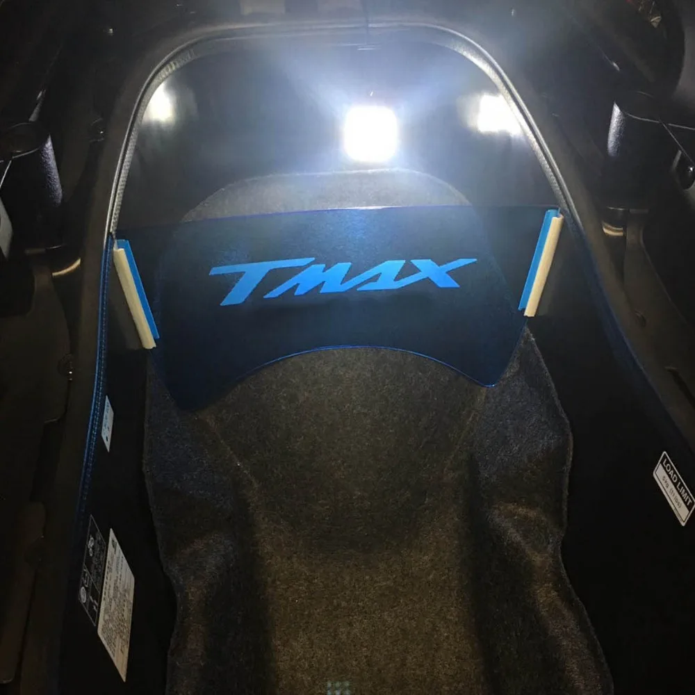 

Motorcycle Acrylic Luggage compartment Compartment partition placed isolation board 7 color For YAMAHA TMAX 2017