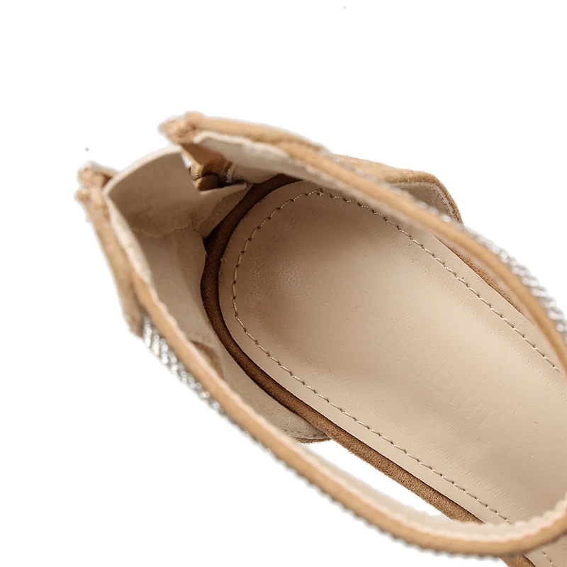 2019 шикарные летние женские босоножки на высоком тонком каблуке 11 5 см с пряжкой и