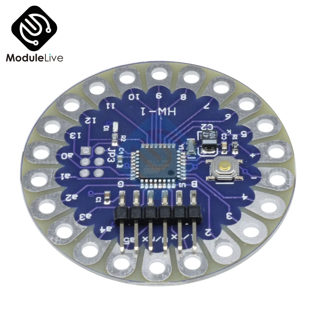 Diymore LilyPad 328 ATmega328P Микроконтроллер плата модуль основной платы для Arduino совместим