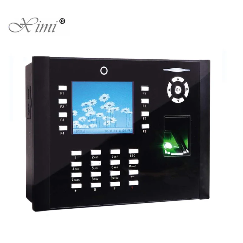 ZK iclock680 8000 отпечатков пальцев и 125 кГц RFID карты посещаемость времени с камерой