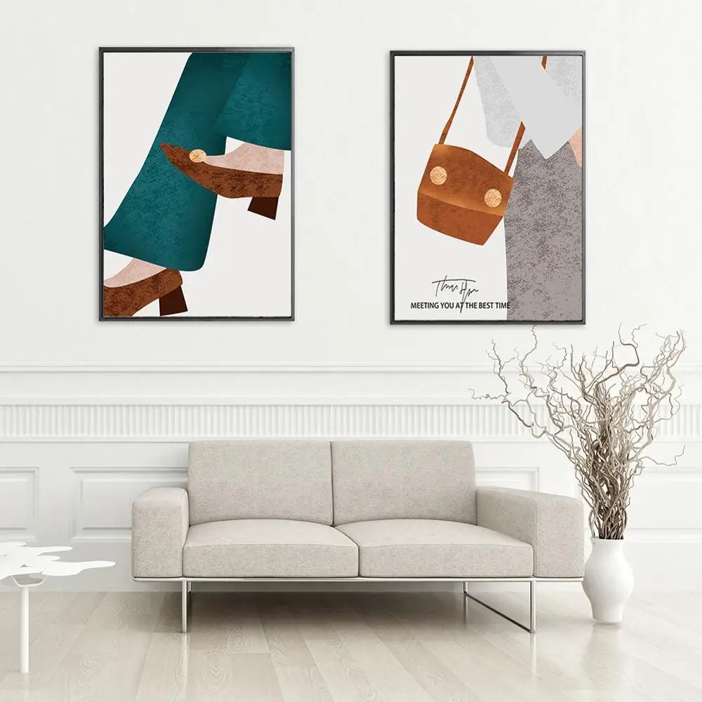 Набор для рисования по номерам на холсте с рамкой | Дом и сад