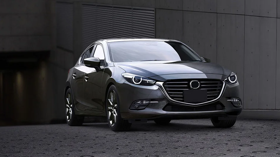 

side door trim For Mazda 3 Axela sport 2017 ABS side door molding body cladding trim exterior car accessories deflectors YCSUNZ