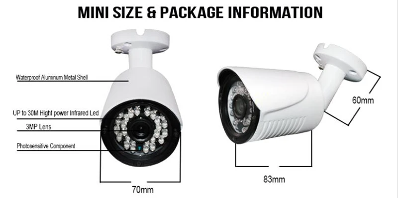 Металлический корпус HD CMOS цвет 1200TVL Встроенный ИК фильтр 24 светодио дный LED Nightvision