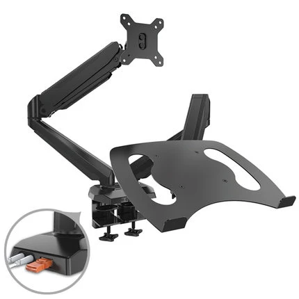 Настольное крепление 2 в 1 с газлифтом и держателем монитора|monitor holder|monitor holder armdual