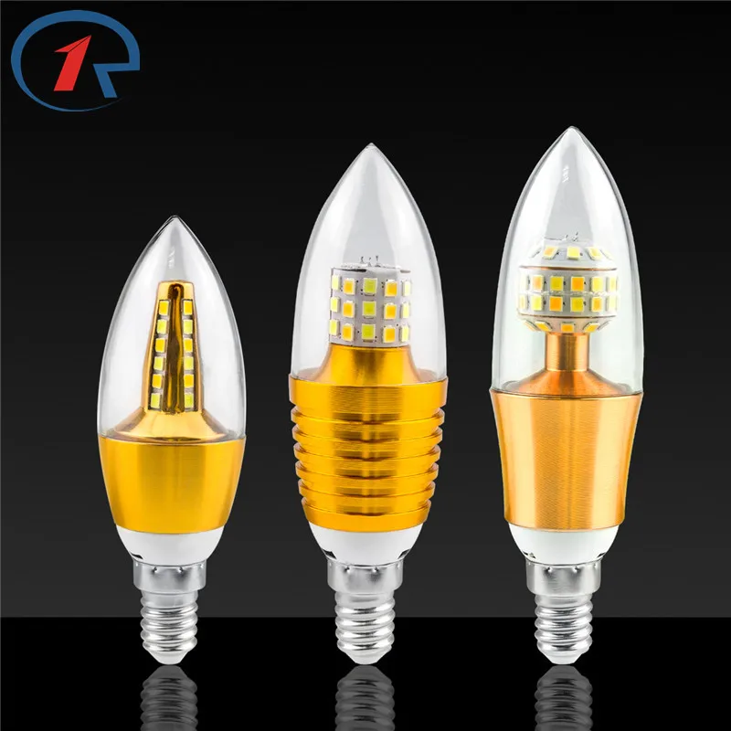 ZjRight E14 светодиодная энергосберегающая лампа 6 Вт 8 10 AC65-260V освещение для интерьера