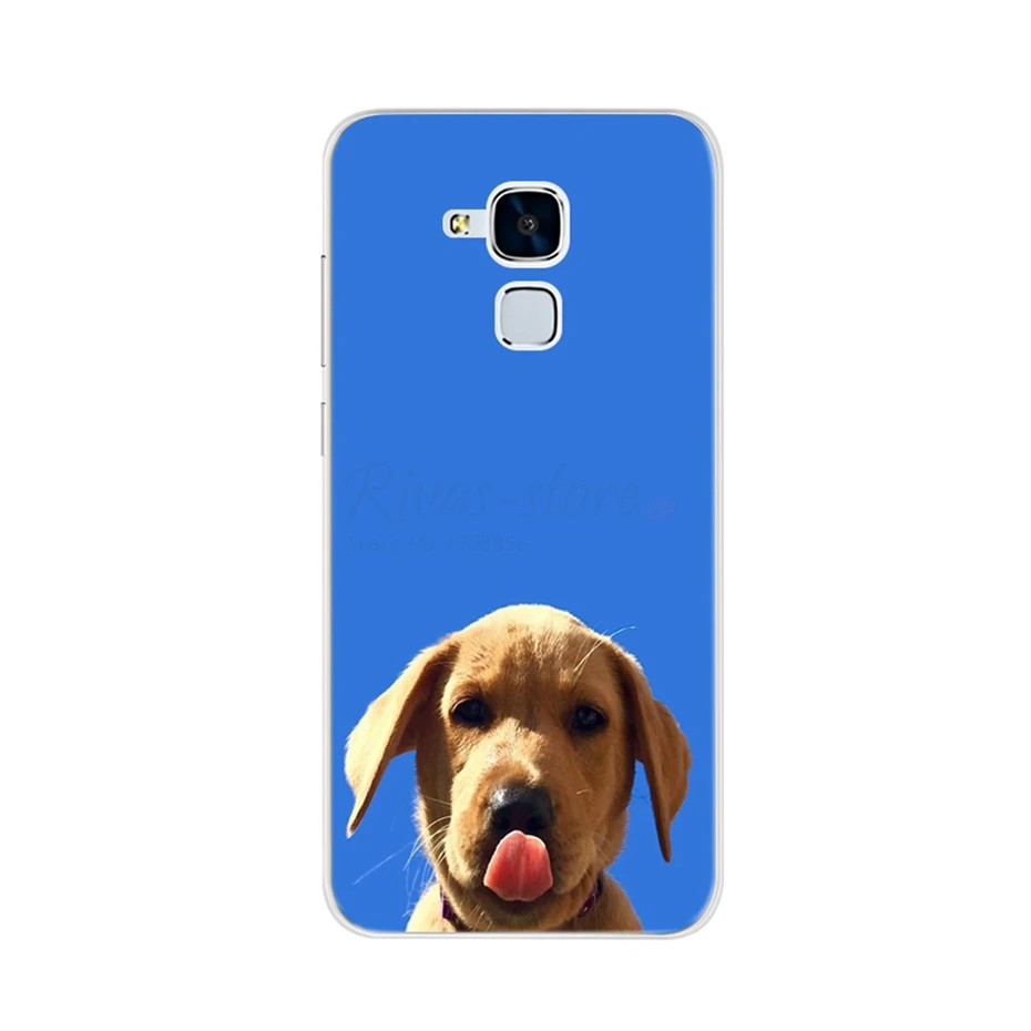 Оранжевый Чехол-накладка для huawei GT3/Honor 7 Lite/huawei GR5 Mini, модный Мягкий Силиконовый ТПУ чехол для телефона для huawei GT3 Fundas 5,2" - Цвет: Оранжевый