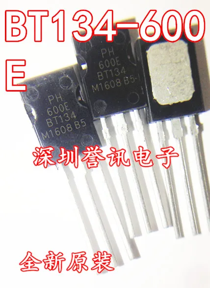 10 шт. BT134-600E BT134-600 BT134 4A/600V TO-126 двунаправленный тиристорный новый оригинальный |