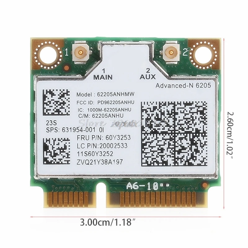 Двухдиапазонная беспроводная Wi-Fi карта PCI-E Wlan для HP 6205 Вт 300 Z09 Intel 8470 8570 Мбит/с |