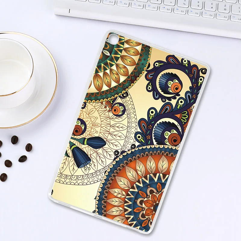 Мягкий чехол для планшета с рисунком для samsung Galaxy Tab A 10,1 чехол силиконовый SM-T515 SM-T510 T515 T510 мягкий ударопрочный чехол из ТПУ - Цвет: Z004