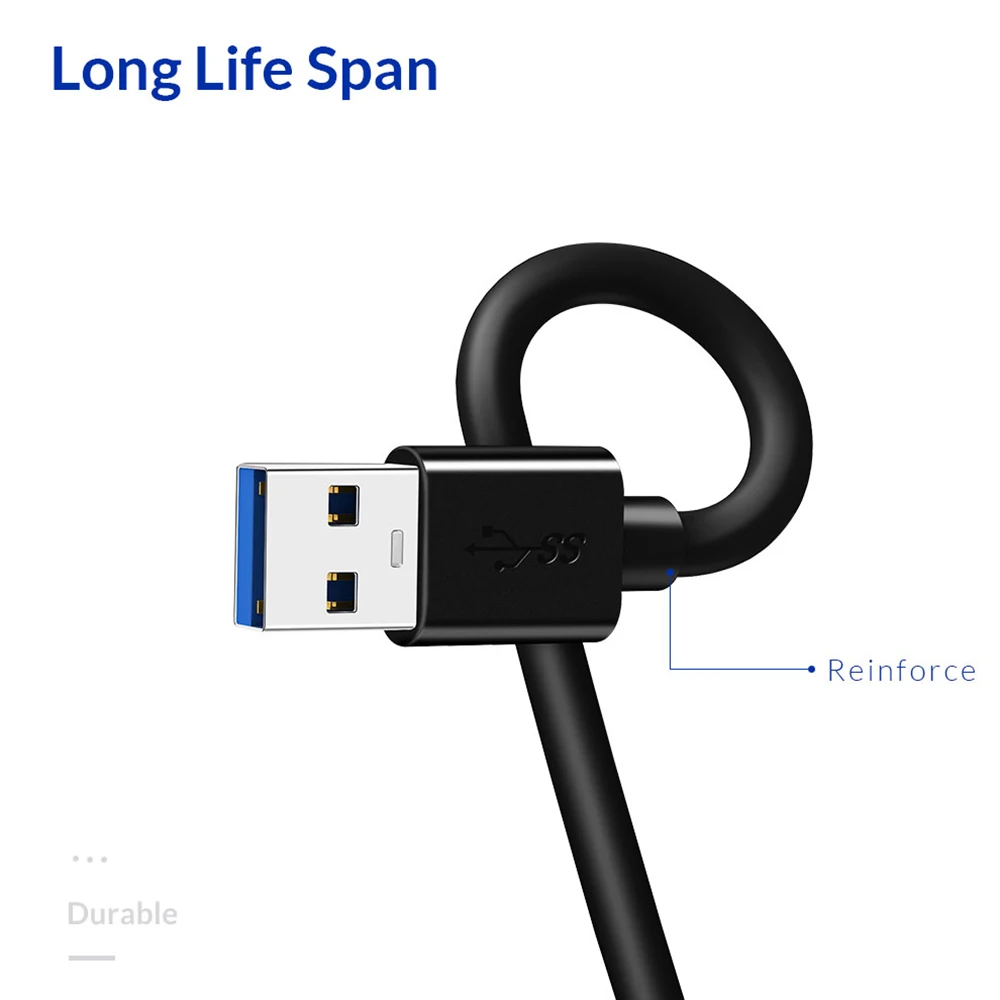 Кабель Unnlink USB Type A с разъемом Папа папа кабель 3 0 2 двойным направлением для