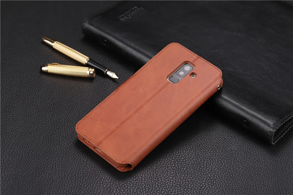 Для samsung Galaxy A30 A40 A50 A60 A70 A80 A90 чехол Роскошный кожаный кошелек с отделением для карт, на магните откидная крышка для телефонов A20 edge