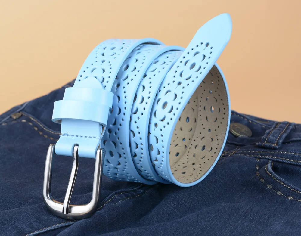 ZAYG Горячая пояса из натуральной кожи для женщин платье воловья кожа перфорированный ремень джинсы с дырками женские пояса для женщин высокого качества