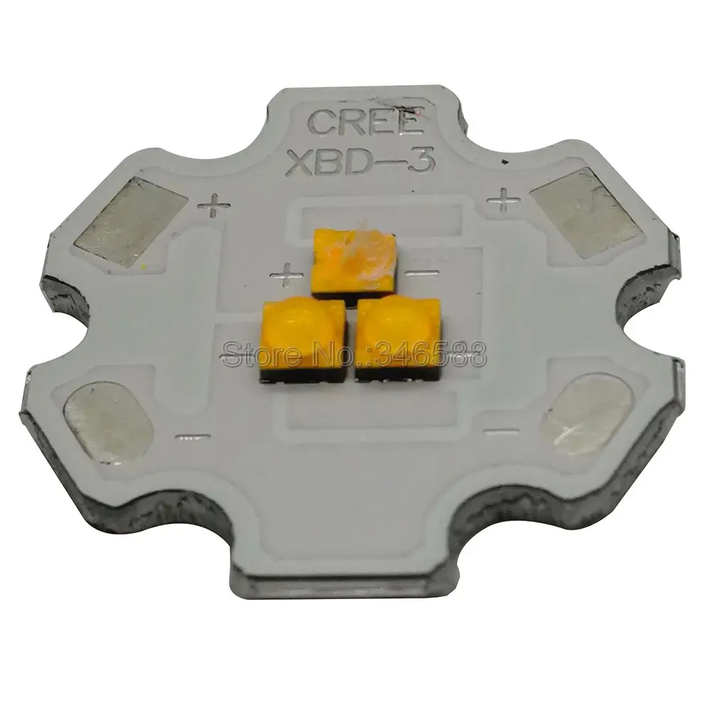 Cree XBD XB D 3 светодиода светодиодная лампа эмиттер белый теплый красный зеленый