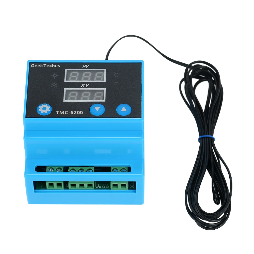 AC 100 240V Цифровой Температура Управление Направляющая один способ охлаждения и