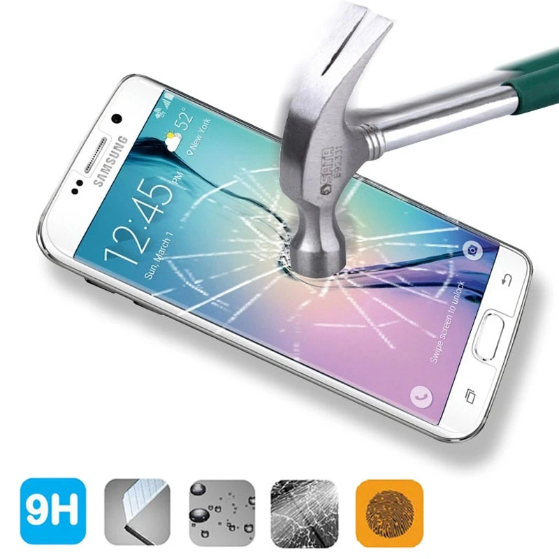 WZH 2.5D Закаленное стекло для Samsung Galaxy J1 J3 J5 J7 2016 S2 S3 S4 S5 S6 S7 Note 3 4 5 Защитная пленка