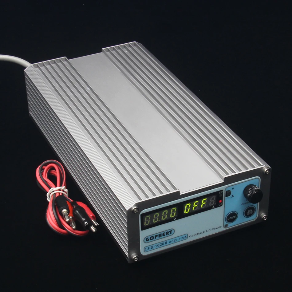 CPS 1620 300W (110V/ 220V) 0 16V/0 20A компактный цифровой Регулируемый источник питания